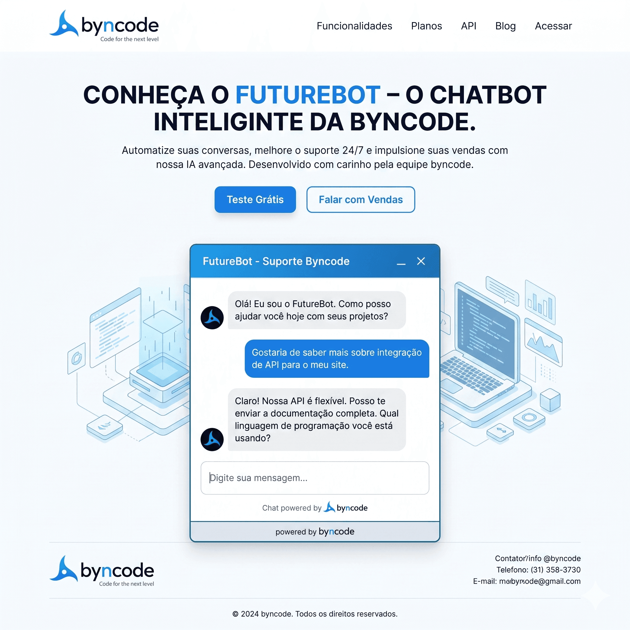 Imagem do produto Chatbot Inteligente